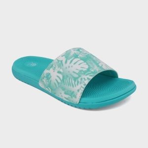 Girls’ Mallie Slide Sandals Turq